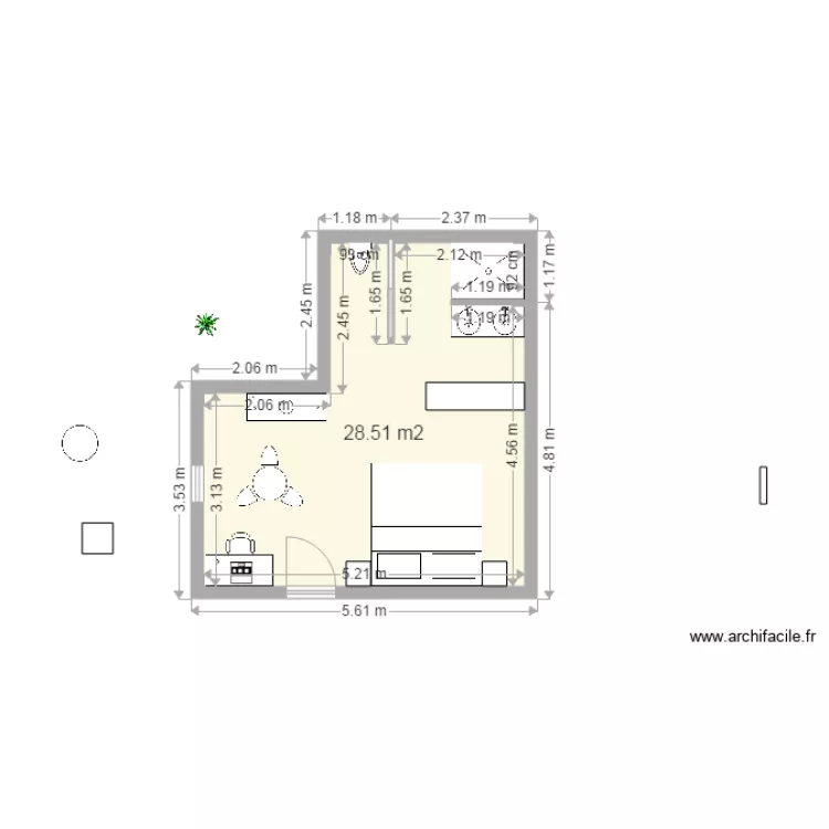 chambre hotel 43. Plan de chambre hotel 43. Plan de