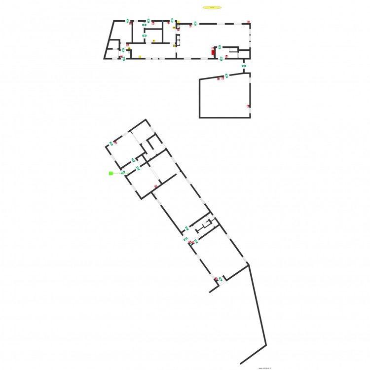 Plan Ecole de Banvou. Plan de 0 pièce et 0 m2