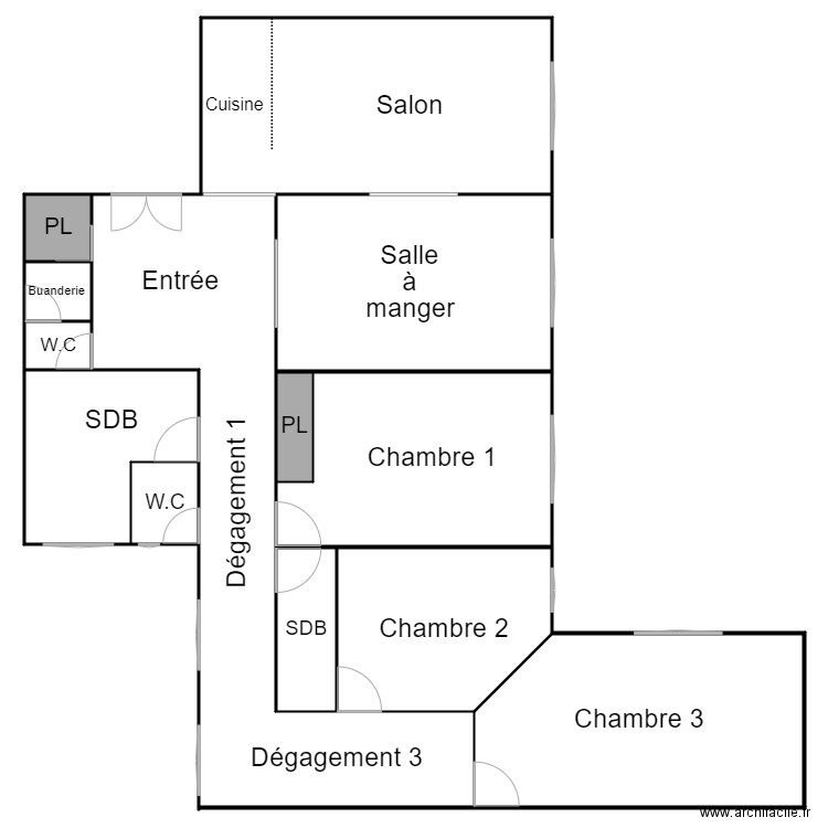 FEDIDA. Plan de 0 pièce et 0 m2