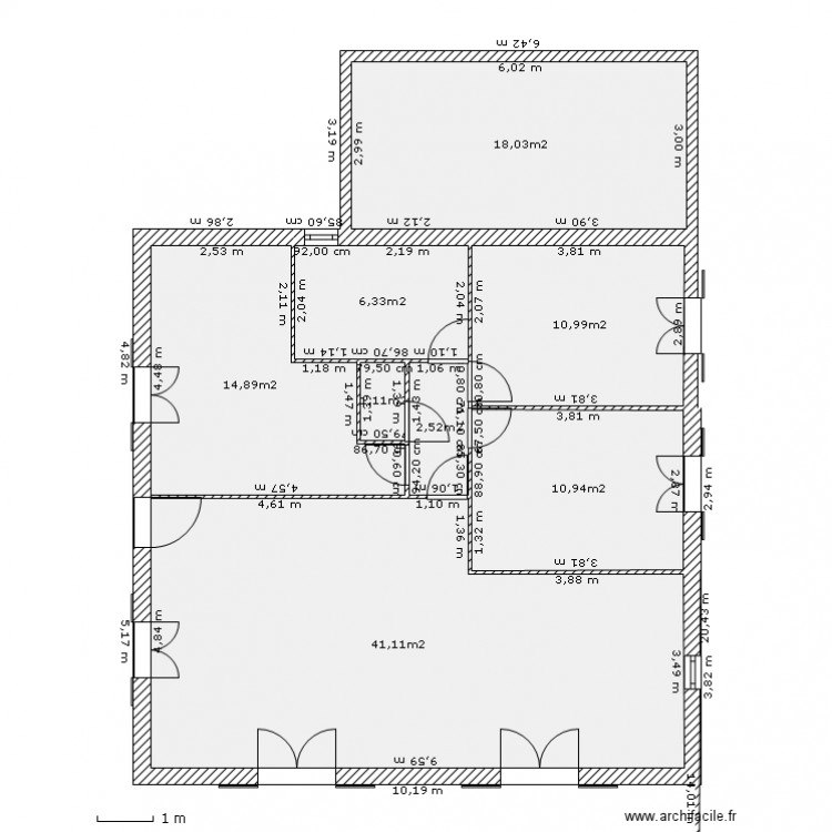 plan 3 sandrine. Plan de 0 pièce et 0 m2