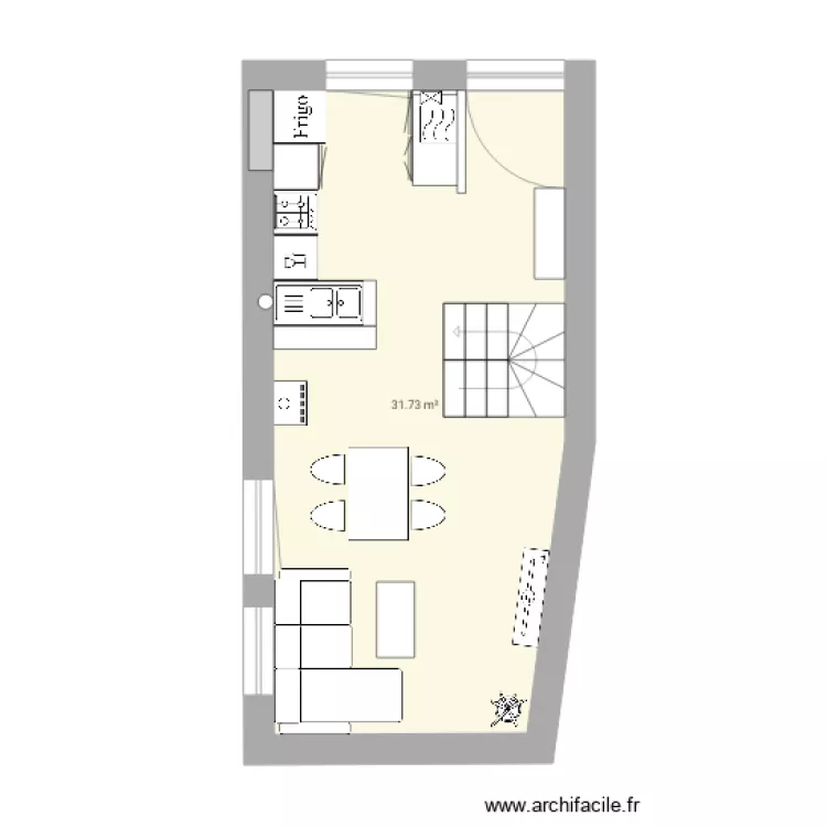 Maison rdc 2. Plan de 