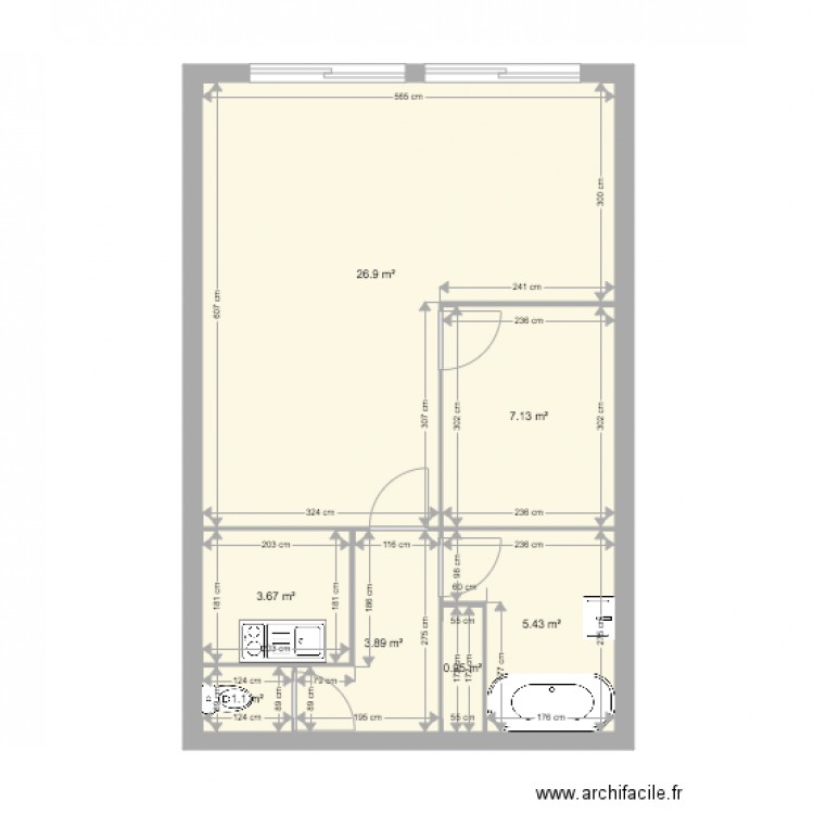 grande mare. Plan de 0 pièce et 0 m2