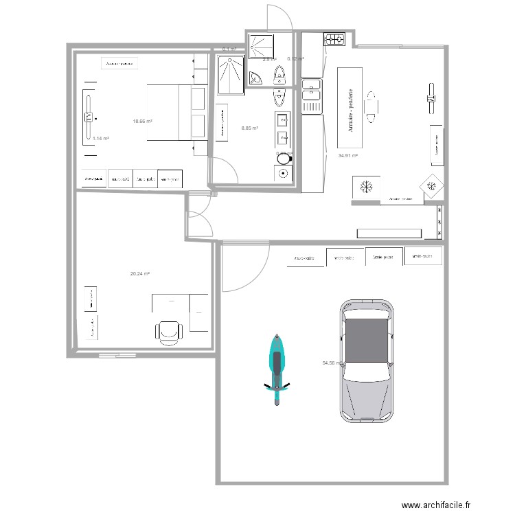 PISANOLOK 8. Plan de 0 pièce et 0 m2