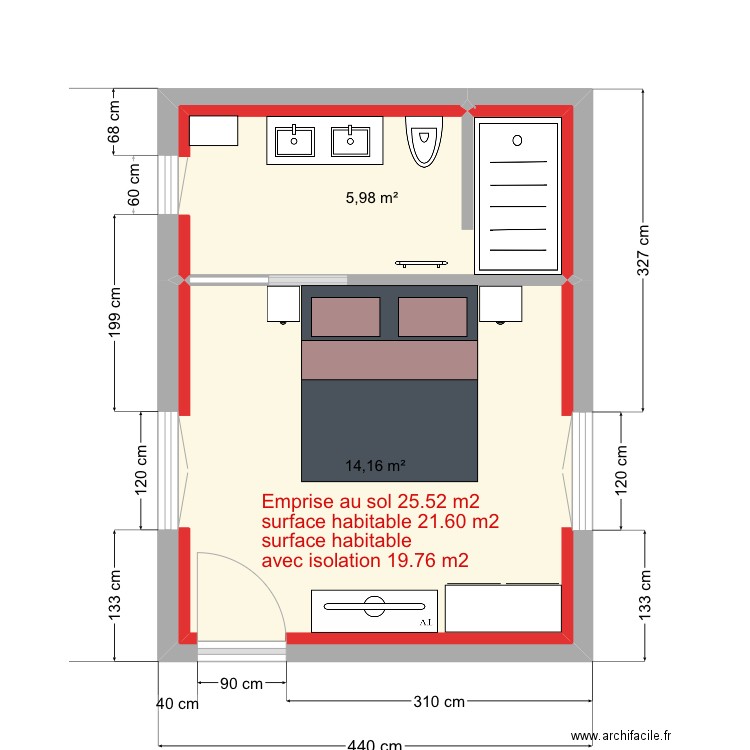 dépendance 2. Plan de 0 pièce et 0 m2