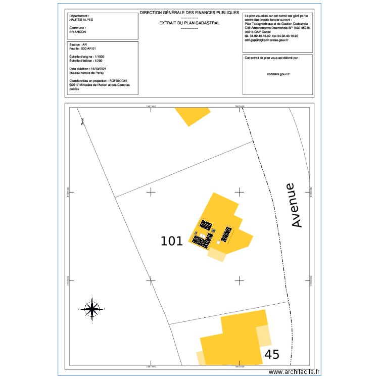 DURAND V2. Plan de 0 pièce et 0 m2