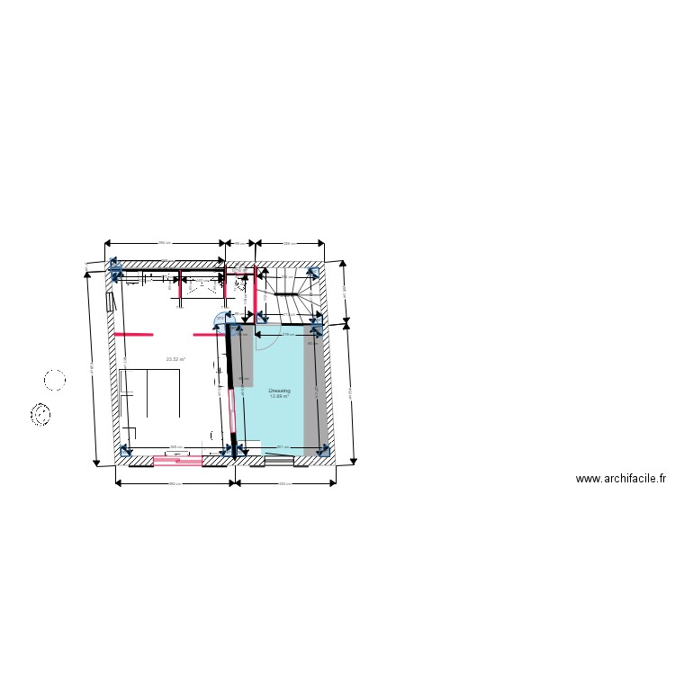 ODILE PROJET 22. Plan de 0 pièce et 0 m2