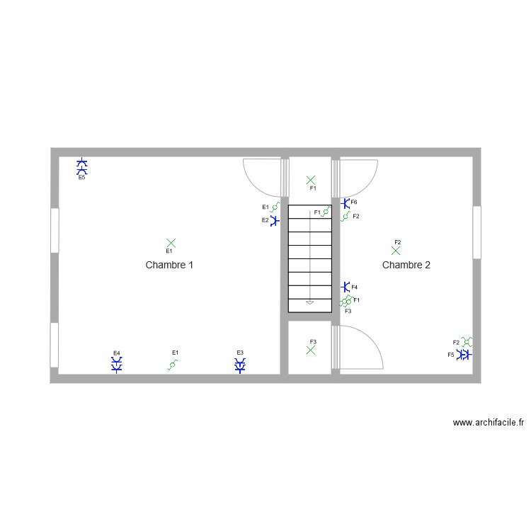 st philomene ETAGE. Plan de 0 pièce et 0 m2