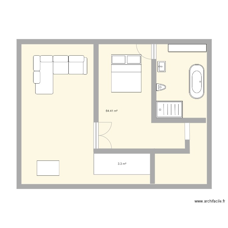 COMBLES. Plan de 0 pièce et 0 m2