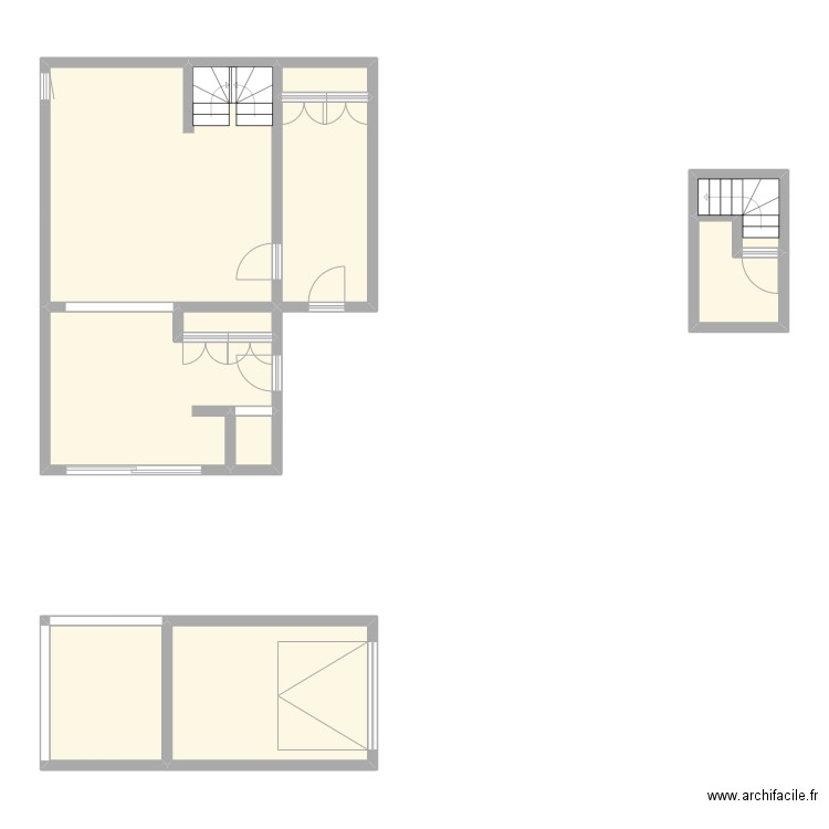 GOSSET - ROUEN. Plan de 19 pièces et 199 m2