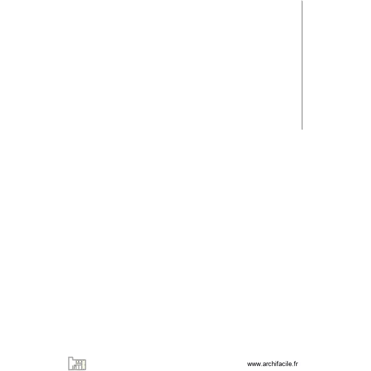 projet 2. Plan de 5 Pièces et 61 m² projet 2. Plan de 5 Pièces et 61 m²