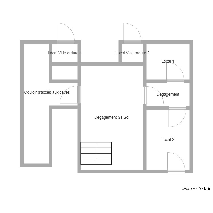 Batiment 11C Ss sol. Plan de 0 pièce et 0 m2