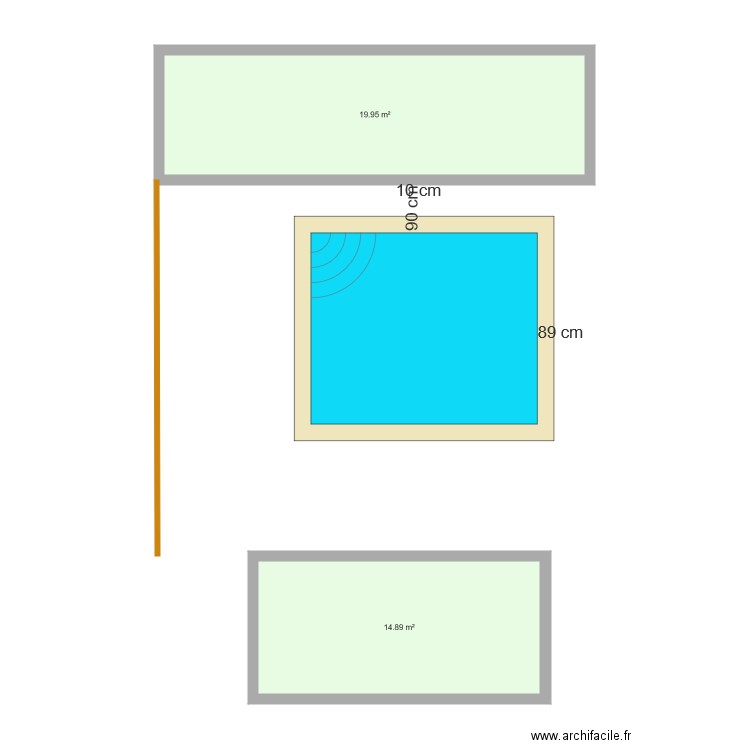 plan piscine2. Plan de 0 pièce et 0 m2