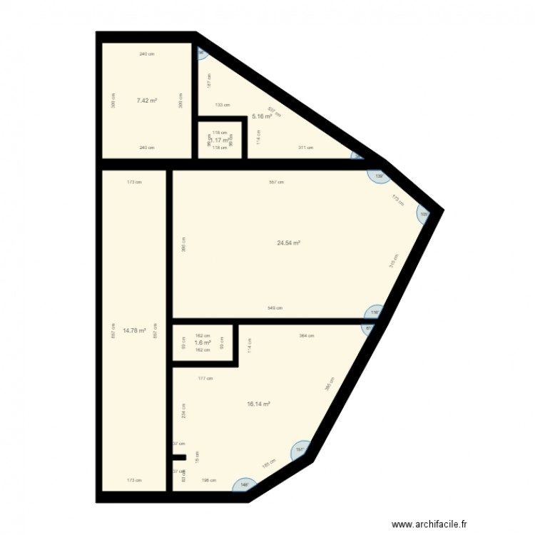 dury. Plan de 0 pièce et 0 m2