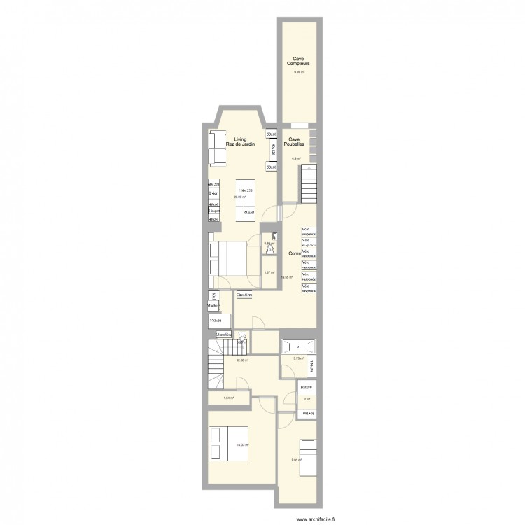 Marie José Rez jardin NewAdé6 mesures ok. Plan de 0 pièce et 0 m2