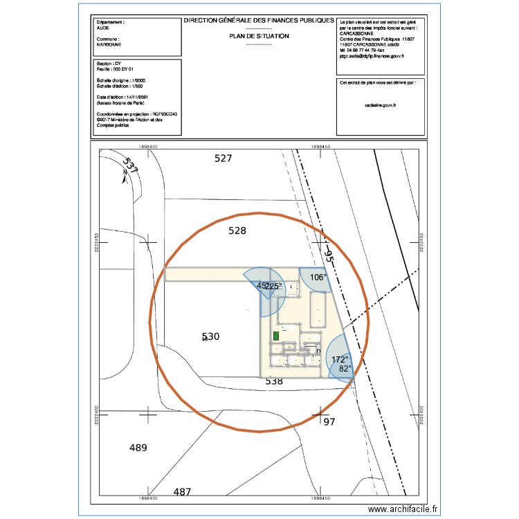 narbonne 4. Plan de 0 pièce et 0 m2