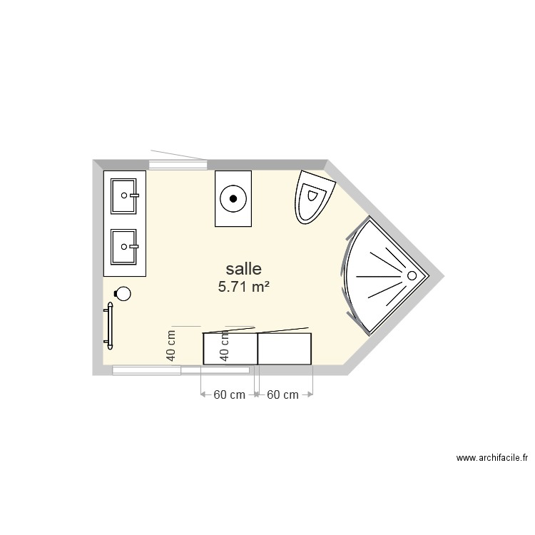 salle enfants. Plan de 0 pièce et 0 m2