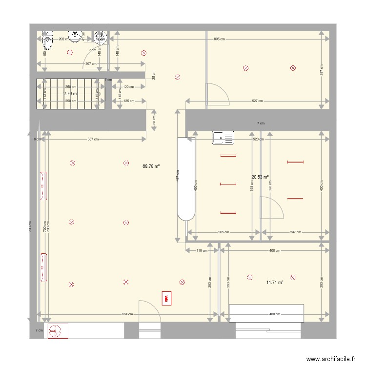 plan d electricité . Plan de 0 pièce et 0 m2