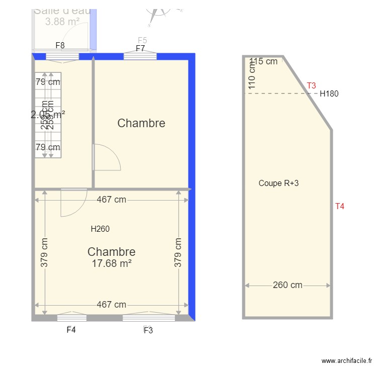 MEYER . Plan de 0 pièce et 0 m2