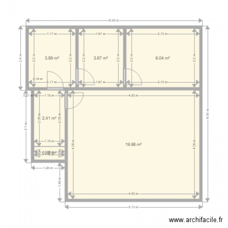 chez moi rosiers 8. Plan de 0 pièce et 0 m2