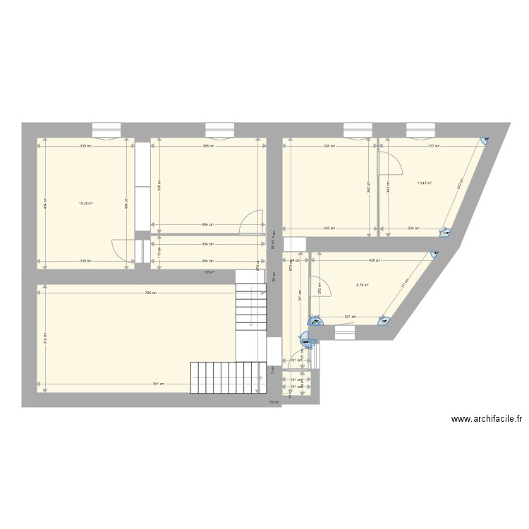 ETAGE 55BOCHARD. Plan de 0 pièce et 0 m2