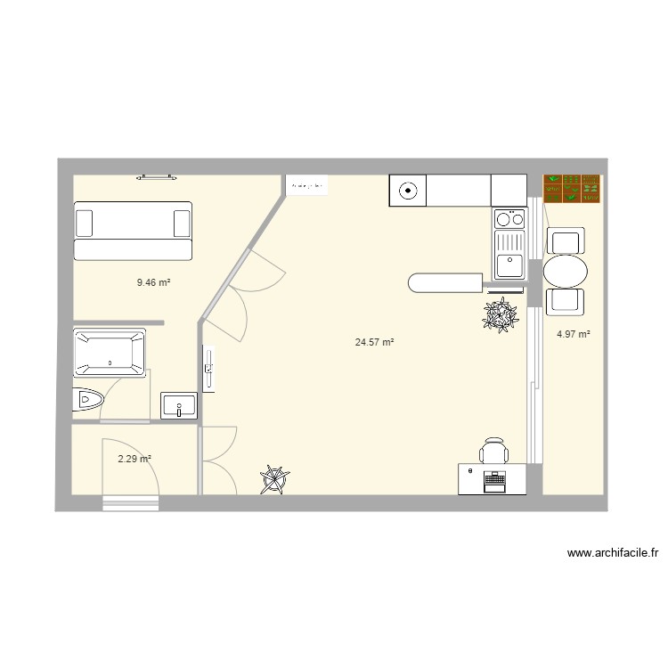dulong projet1. Plan de 0 pièce et 0 m2