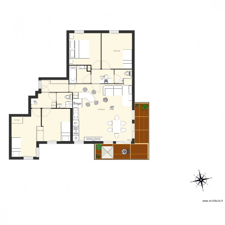 PA1. Plan de 0 pièce et 0 m2