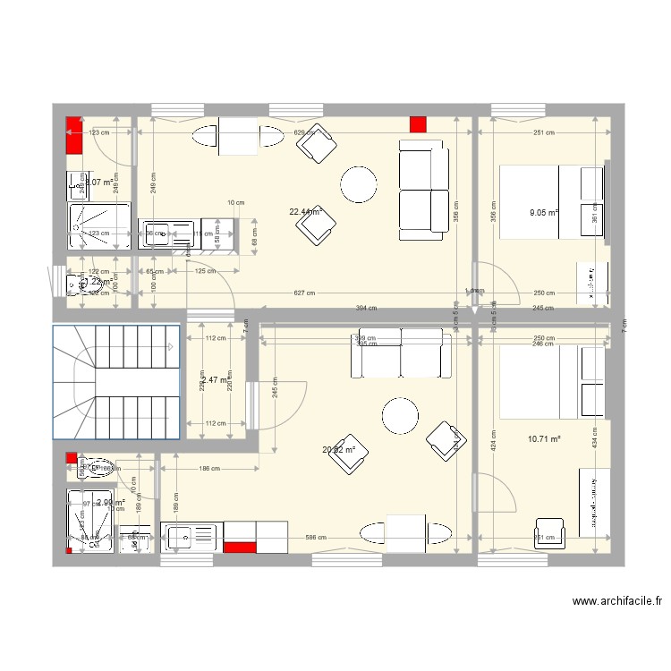 StCloud projet. Plan de 0 pièce et 0 m2