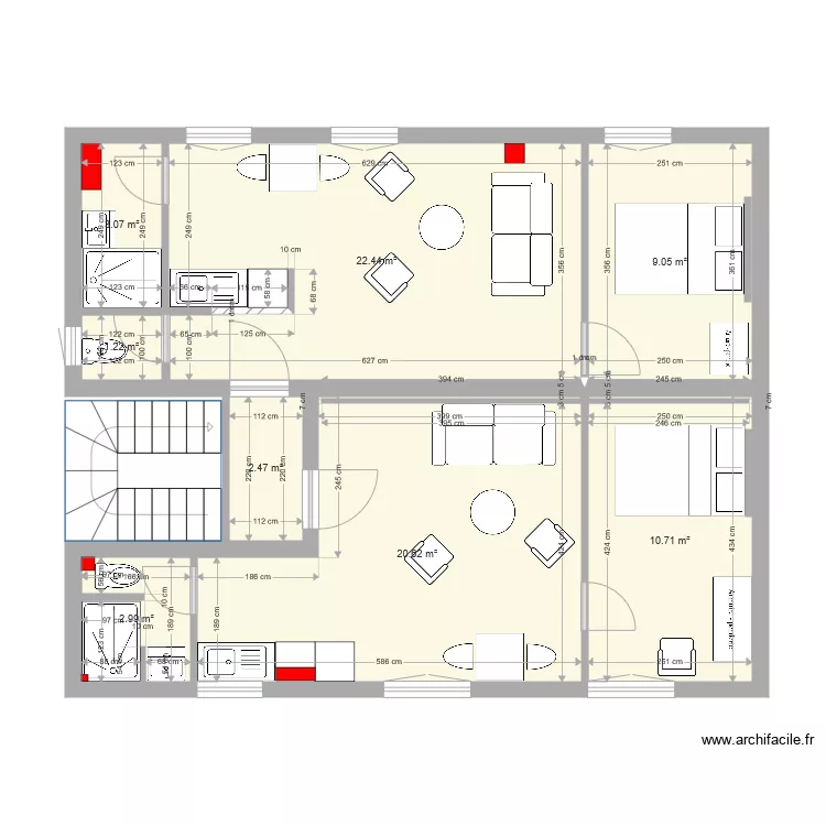 StCloud projet. Plan de StCloud projet. Plan de