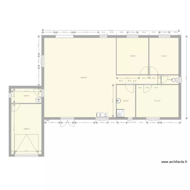 maison3. Plan de 