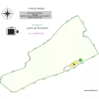 PLAN DE MASSE VIGOUROUX FRANCK