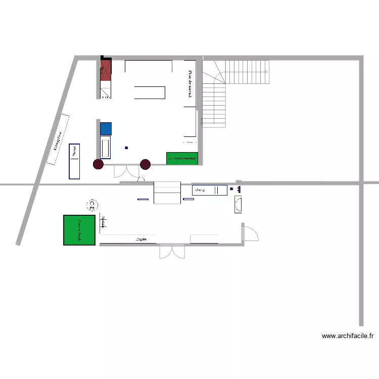 Local Pro SADLR 3 bis. Plan de 