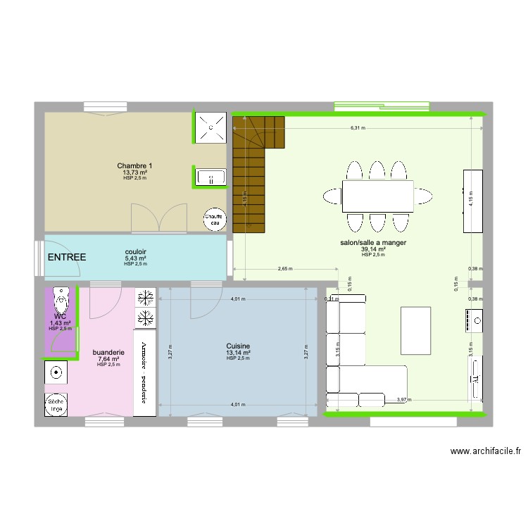 perso idron. Plan de 0 pièce et 0 m2