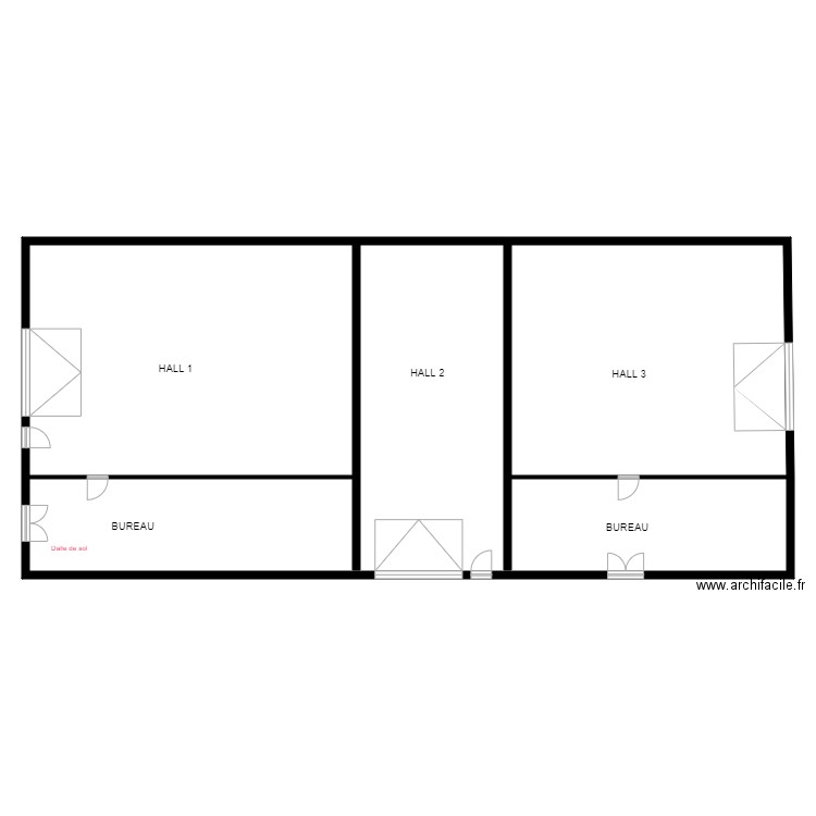 Croquis SCI PRIMEVERE. Plan de 0 pièce et 0 m2