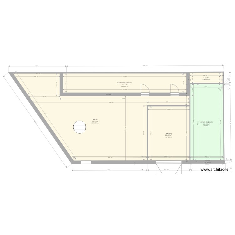 Terrain Erdeven . Plan de 0 pièce et 0 m2