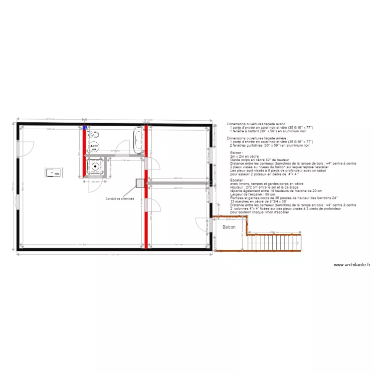 Futur 2&egrave;me avec secheuse. Plan de 