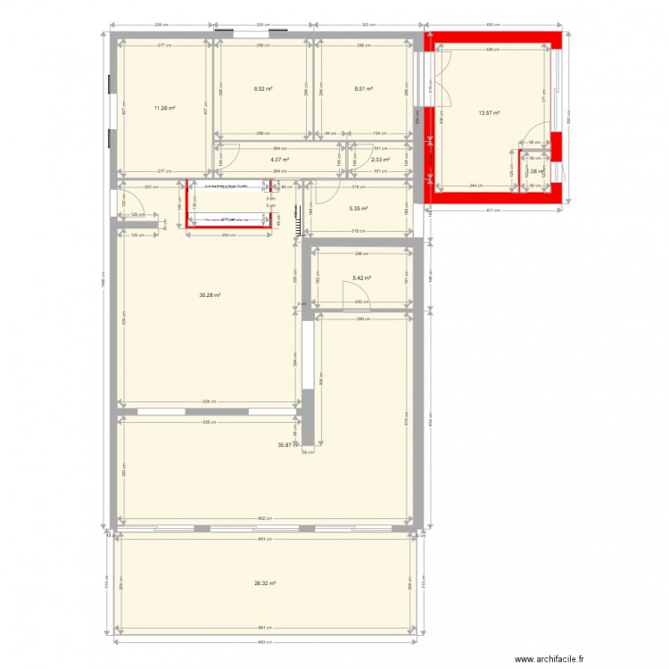 Mornas du 07 avril avec Dressing. Plan de 0 pièce et 0 m2