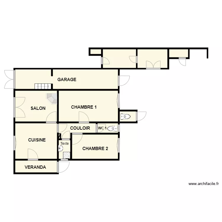 CAILLAUD LOIRAT. Plan de 