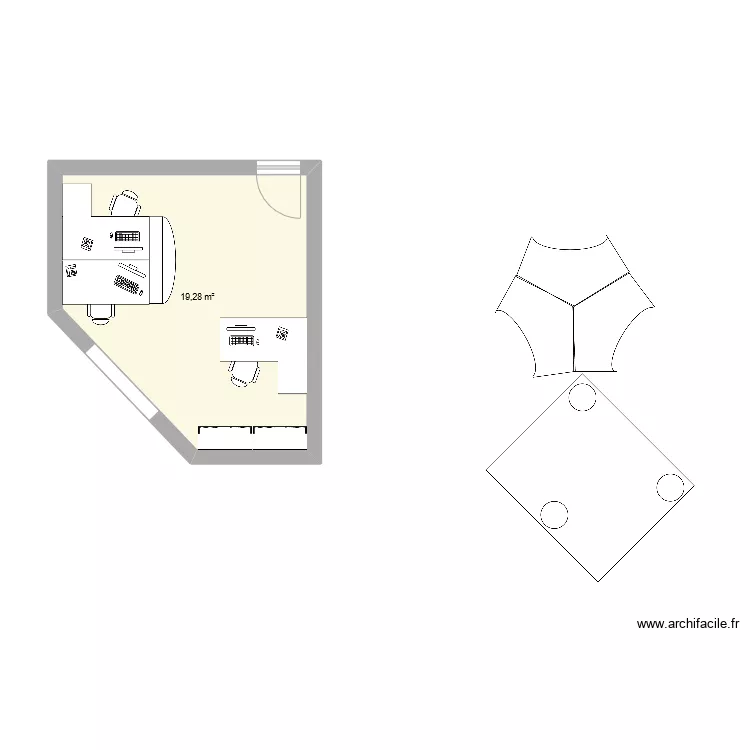 commune beaufays. Plan de 