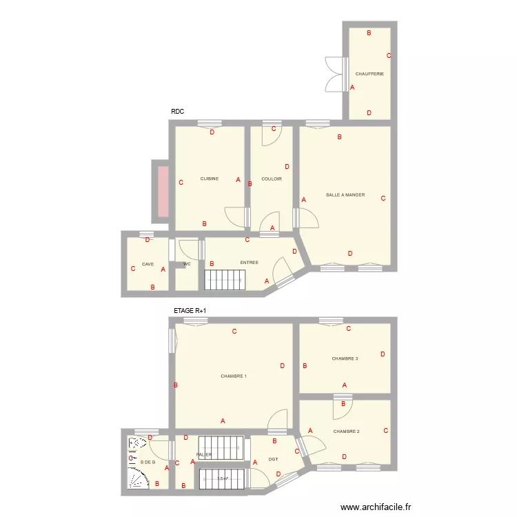 BERNARD 2. Plan de BERNARD 2. Plan de