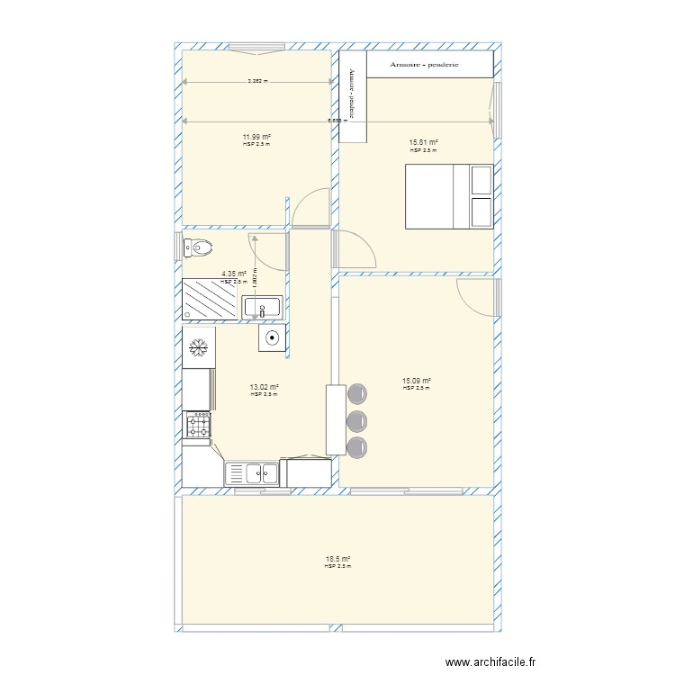 Ducos  quartier syndic. Plan de 0 pièce et 0 m2