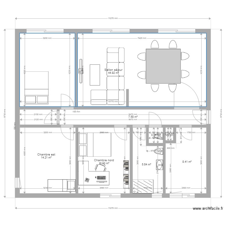 Appart83160. Plan de 0 pièce et 0 m2