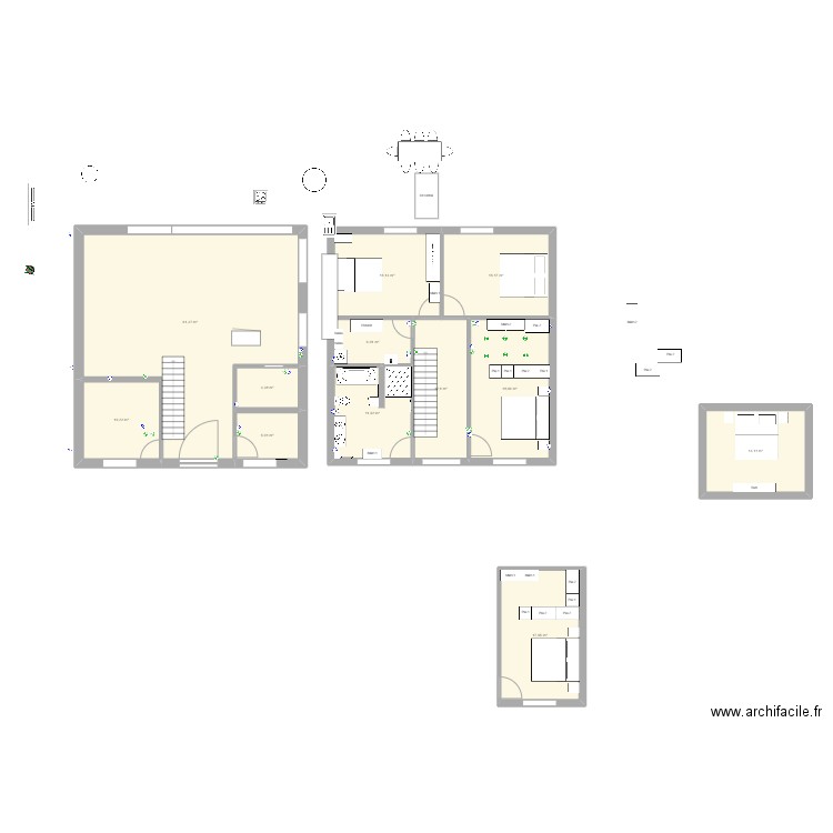 Maison-Projet 2. Plan de 12 pièces et 193 m2