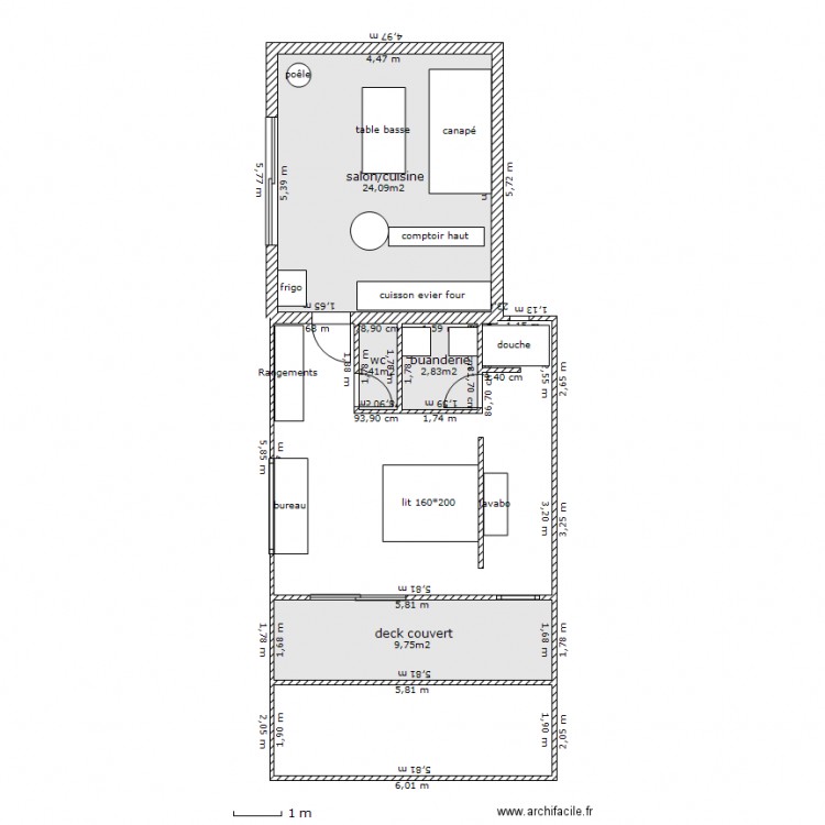 La taraudière. Plan de 0 pièce et 0 m2