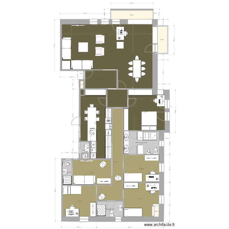 Diagonal 672 Zone enfants v2. Plan de 0 pièce et 0 m2