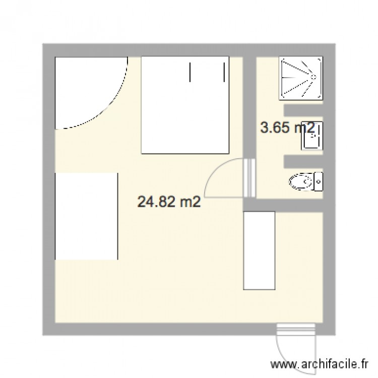 Projet Jacuzzi 1. Plan de 0 pièce et 0 m2