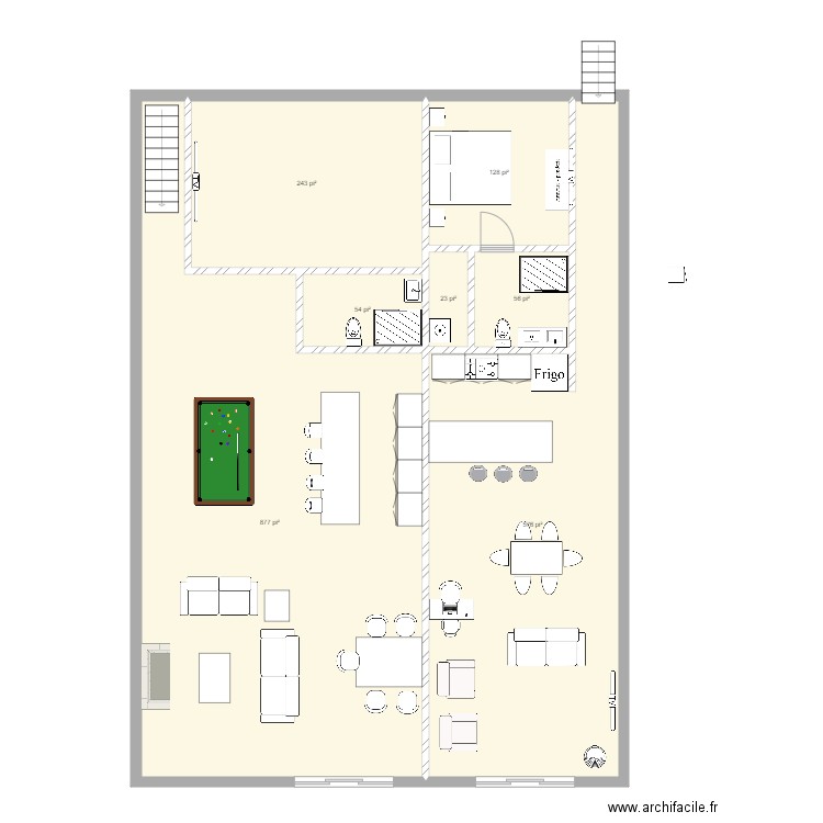 rez jardins SS 2. Plan de 0 pièce et 0 m2
