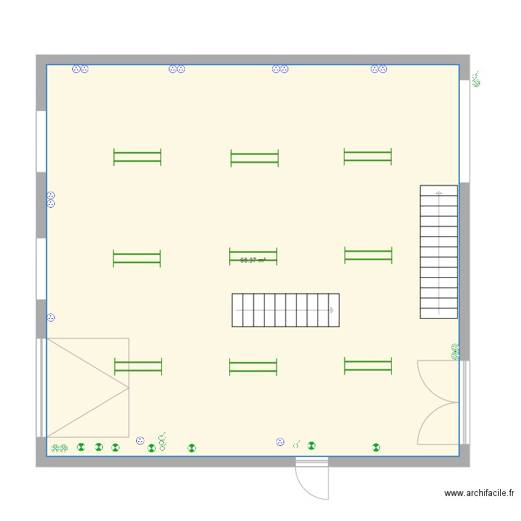 garrage denis. Plan de 0 pièce et 0 m2
