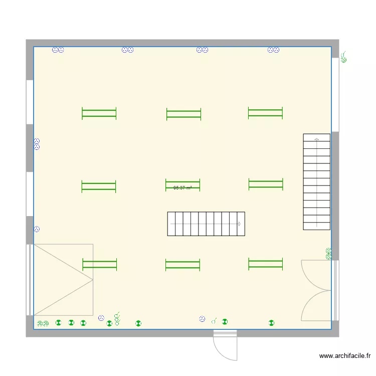 garrage denis. Plan de 