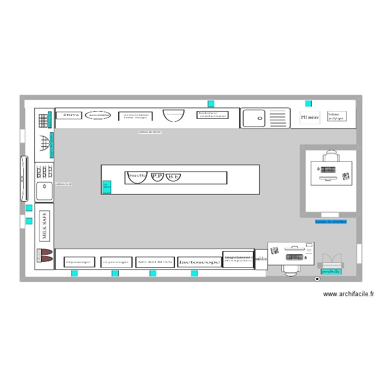 labo APRES. Plan de 0 pièce et 0 m2