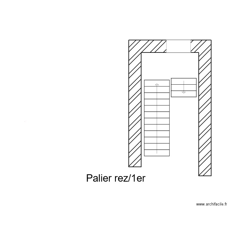 CMV palier Rez 1er. Plan de 0 pièce et 0 m2